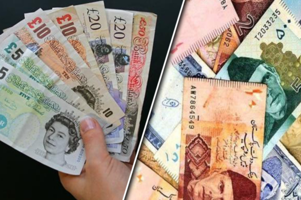 pound to pakistani rupee rate today